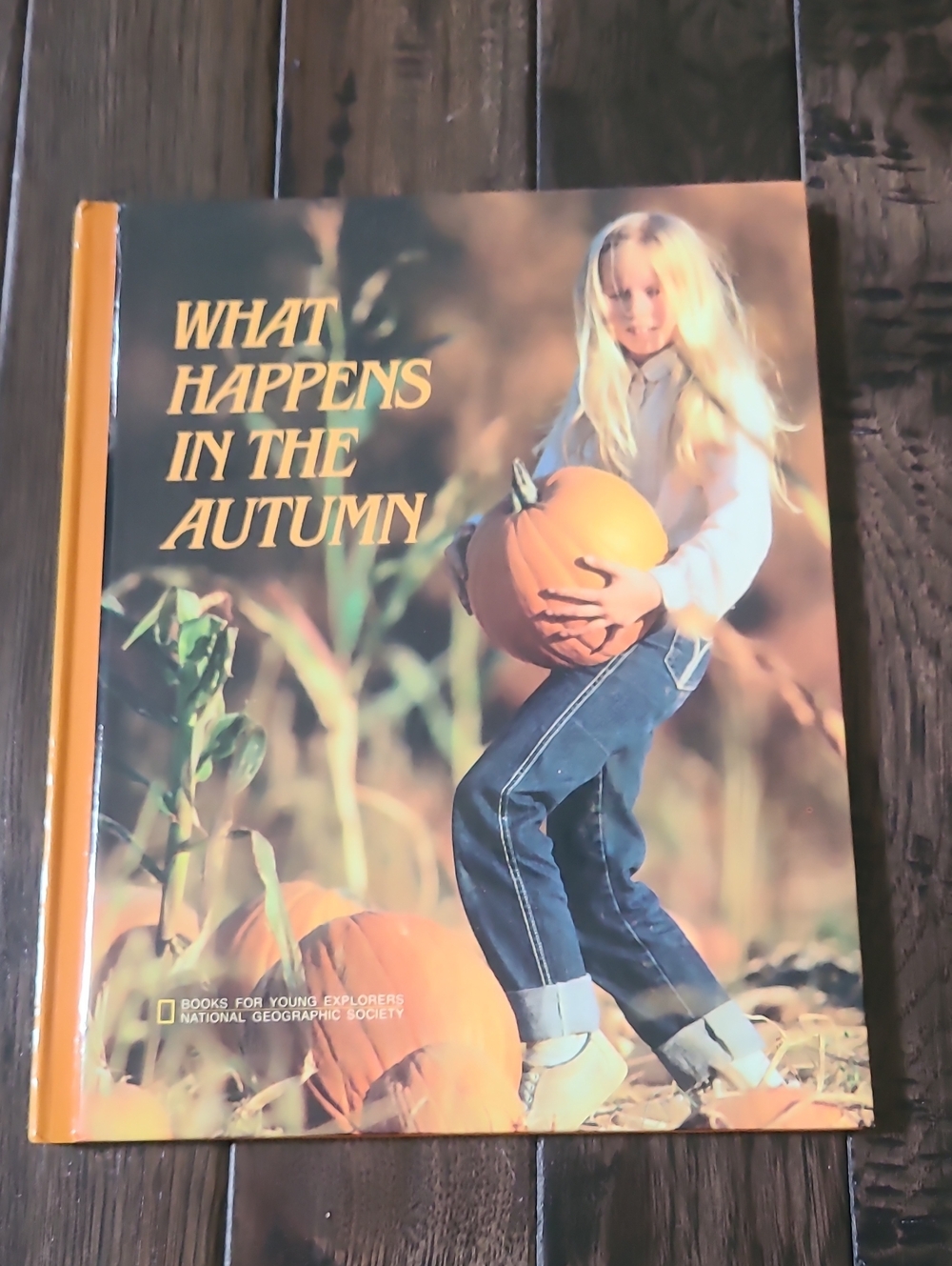 Vintage National Geographic "What Happens In The Autumn"
